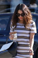 VANESSA HUDGENS at Alfred Coffee & Kitchen in Hollywood