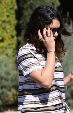 VANESSA HUDGENS at Alfred Coffee & Kitchen in Hollywood