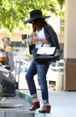 VANESSA HUDGENS at Coffee Bean in Studio City