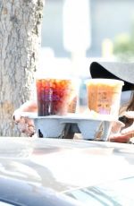 VANESSA HUDGENS at Coffee Bean in Studio City