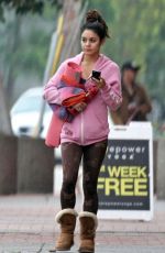 VANESSA HUDGENS Heading to Yoga Class in Studio City