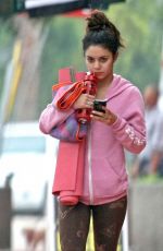 VANESSA HUDGENS Heading to Yoga Class in Studio City
