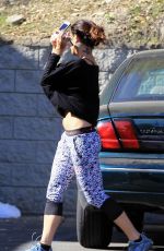 VANESSA HUDGENS in Shorts Out and About in Los Angeles 1803