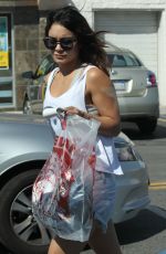 VANESSA HUDGENS in Shorts Out and About in Los Angeles