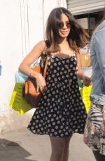 VANESSA HUDGENS Leaves Planet Blue Boutique in Los Angeles
