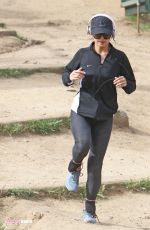 VANESSA HUDGES in Tights at Runyon Canyon in Los Angeles