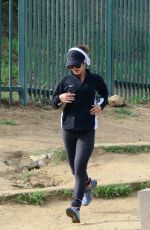 VANESSA HUDGES in Tights at Runyon Canyon in Los Angeles
