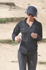 VANESSA HUDGES in Tights at Runyon Canyon in Los Angeles