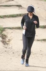 VANESSA HUDGES in Tights at Runyon Canyon in Los Angeles