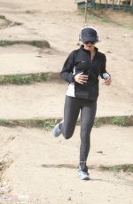 VANESSA HUDGES in Tights at Runyon Canyon in Los Angeles