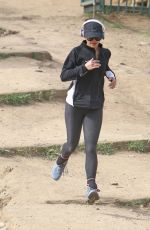 VANESSA HUDGES in Tights at Runyon Canyon in Los Angeles