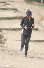 VANESSA HUDGES in Tights at Runyon Canyon in Los Angeles