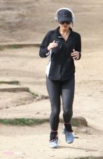 VANESSA HUDGES in Tights at Runyon Canyon in Los Angeles