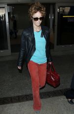 VANESSA PARADIS at LAX Airport in Los Angeles
