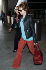 VANESSA PARADIS at LAX Airport in Los Angeles