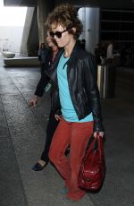 VANESSA PARADIS at LAX Airport in Los Angeles