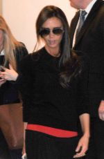 VICTORIA BECKHAM at Printemps Store in Paris