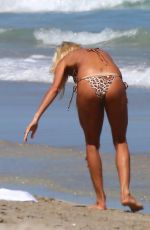 VICTORIA SILVSTEDT in Bikini on the Beach in Miami
