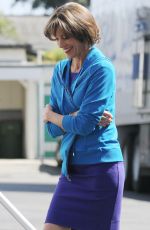 WENDIE MALICK at Hot in Cleveland Set in Santa Monica