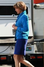 WENDIE MALICK at Hot in Cleveland Set in Santa Monica