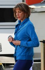 WENDIE MALICK at Hot in Cleveland Set in Santa Monica