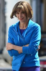 WENDIE MALICK at Hot in Cleveland Set in Santa Monica