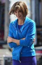 WENDIE MALICK at Hot in Cleveland Set in Santa Monica