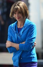 WENDIE MALICK at Hot in Cleveland Set in Santa Monica