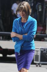 WENDIE MALICK at Hot in Cleveland Set in Santa Monica