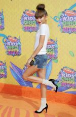 ZENDAYA COLEMAN at 2014 Nickelodeon’s Kids’ Choice Awards in Los Angeles