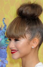 ZENDAYA COLEMAN at 2014 Nickelodeon’s Kids’ Choice Awards in Los Angeles