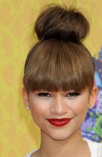 ZENDAYA COLEMAN at 2014 Nickelodeon’s Kids’ Choice Awards in Los Angeles
