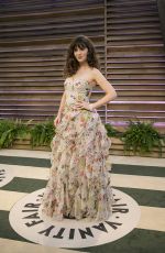 ZOOEY DESCHANEL at Vanity Fair Oscar Party in Hollywood