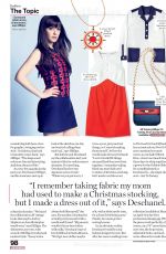 ZOOEY DESCHANEL in Glamour Magazine, April 2014 Issue