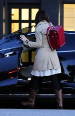 ZOOEY DESCHANEL Leaves a Hair Salon in Beverly Hills