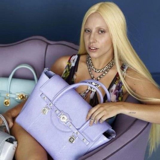 Lady Gaga For Versace