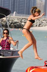 ABIGAIL ABBEY CLANCY in Bikini on the Beach in Dubai