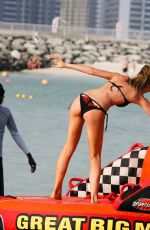 ABIGAIL ABBEY CLANCY in Bikini on the Beach in Dubai