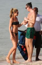 ABIGAIL ABBEY CLANCY in Bikini on the Beach in Dubai