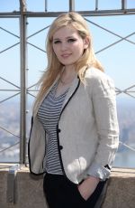 ABIGAIL BRESLIN at Empire State Building in New York