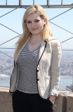 ABIGAIL BRESLIN at Empire State Building in New York