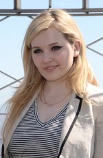 ABIGAIL BRESLIN at Empire State Building in New York