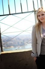 ABIGAIL BRESLIN at Empire State Building in New York