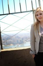 ABIGAIL BRESLIN at Empire State Building in New York