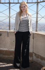 ABIGAIL BRESLIN at Empire State Building in New York