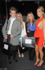 AISLEYNE HORGAN WALLACE Arrives at Playboy Club in London