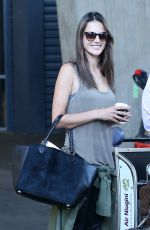 ALESSANDRA AMBROSIO Arrives at Airport in Sydney