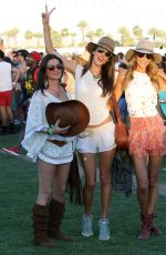 ALESSANDRA AMBROSIO at 2014 Coachella Music and Arts Festival in Indio