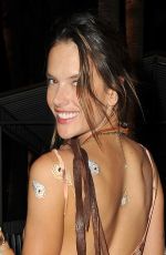 ALESSANDRA AMBROSIO Out and About at Coachella Festival