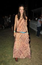 ALESSANDRA AMBROSIO Out and About at Coachella Festival